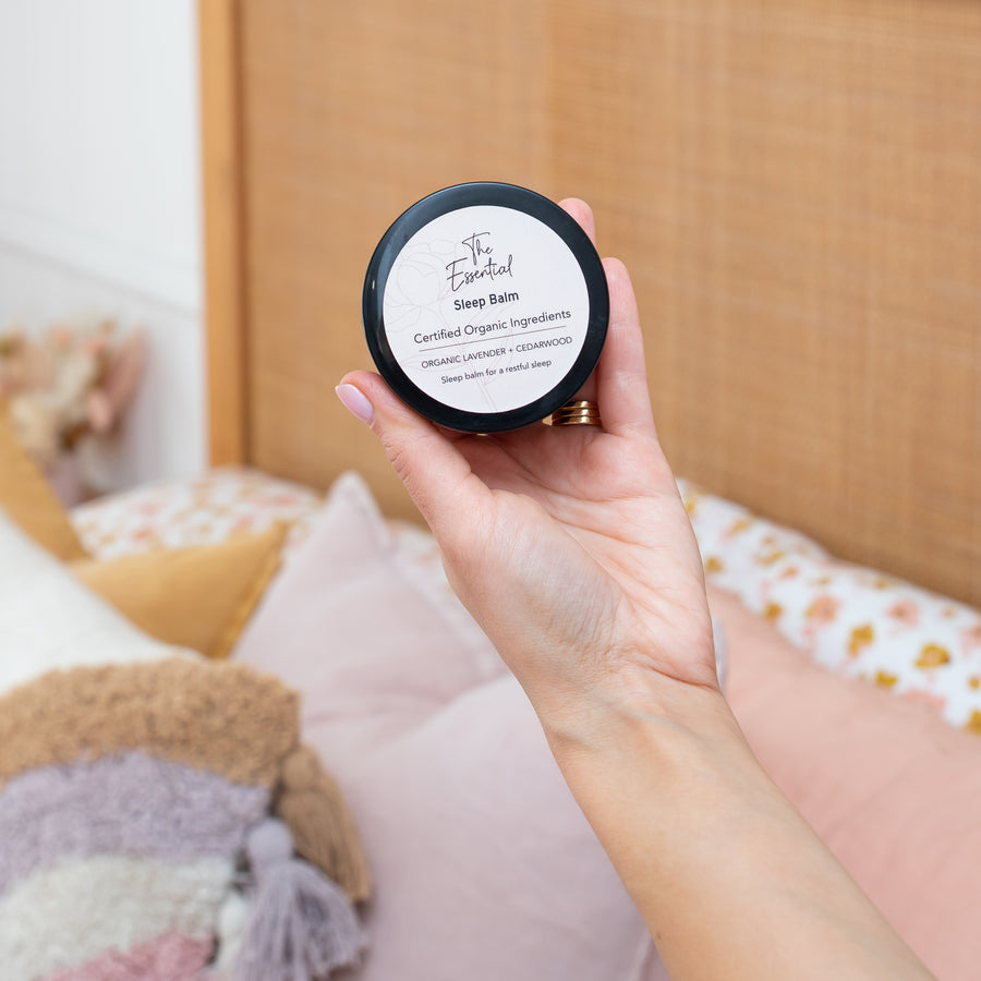 The Essential Sleep Balm - Certified Organic Natural Ingredients for Sleep Balm