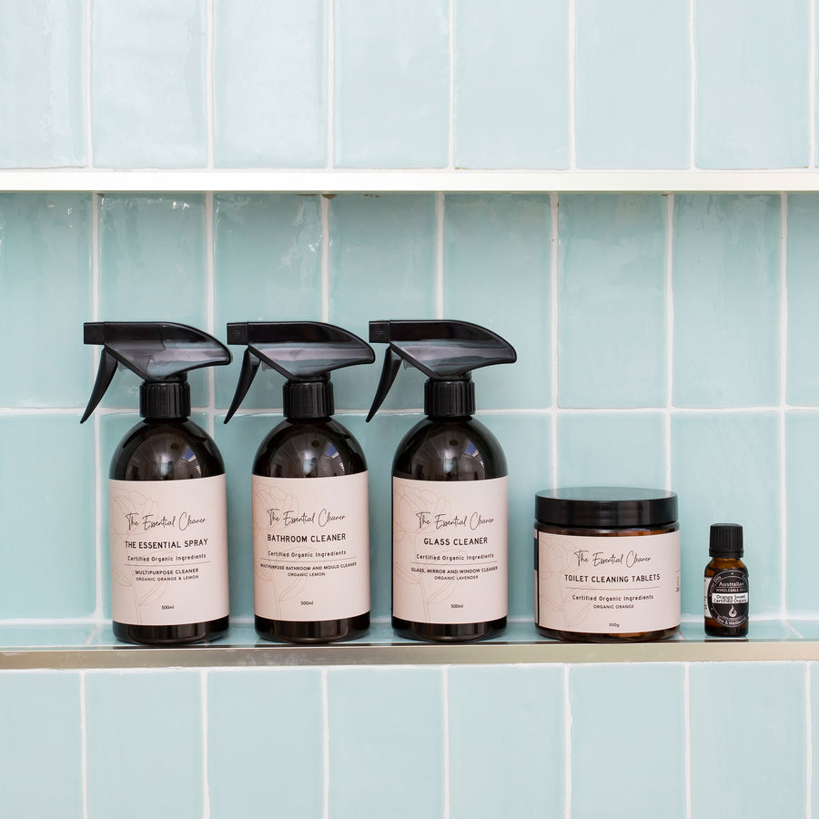 The Essential Bathroom Collection - All Natural Cleaning Products for Bathroom