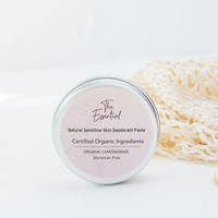 The Essential Sensitive Skin Deodorant Paste - Organic Natural Deodorant Paste for Sensitive skin for Women and Men