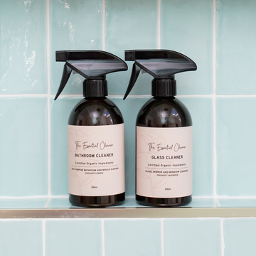 The Essential Duo Bathroom Collection - Organic Bathroom Cleaners Spray - Australian eco cleaning products